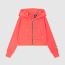 Sweat Tkid Crop Zip Up - Laser Corail - Fille - Enfant