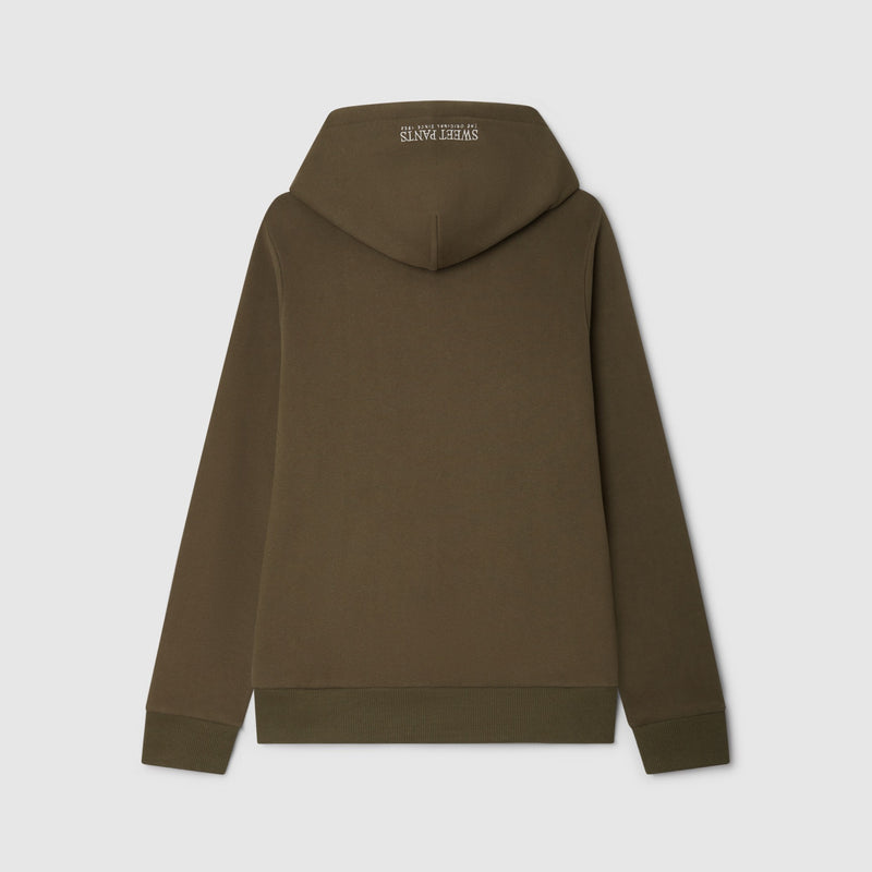 Sweat Zip Capuche - Kaki - Enfant