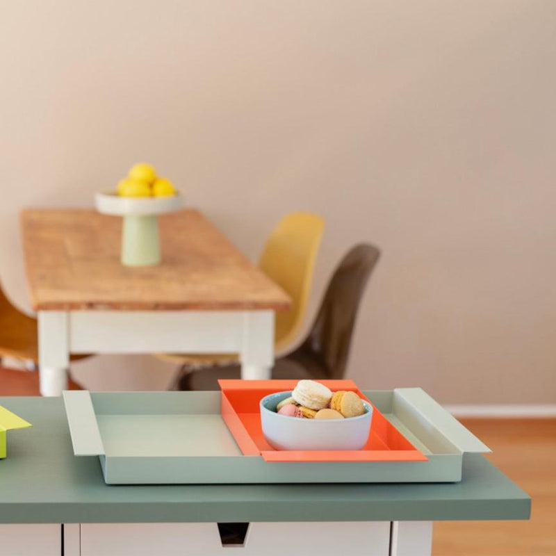 Remember - Ryo Grand Metal Tray - Aquamarine