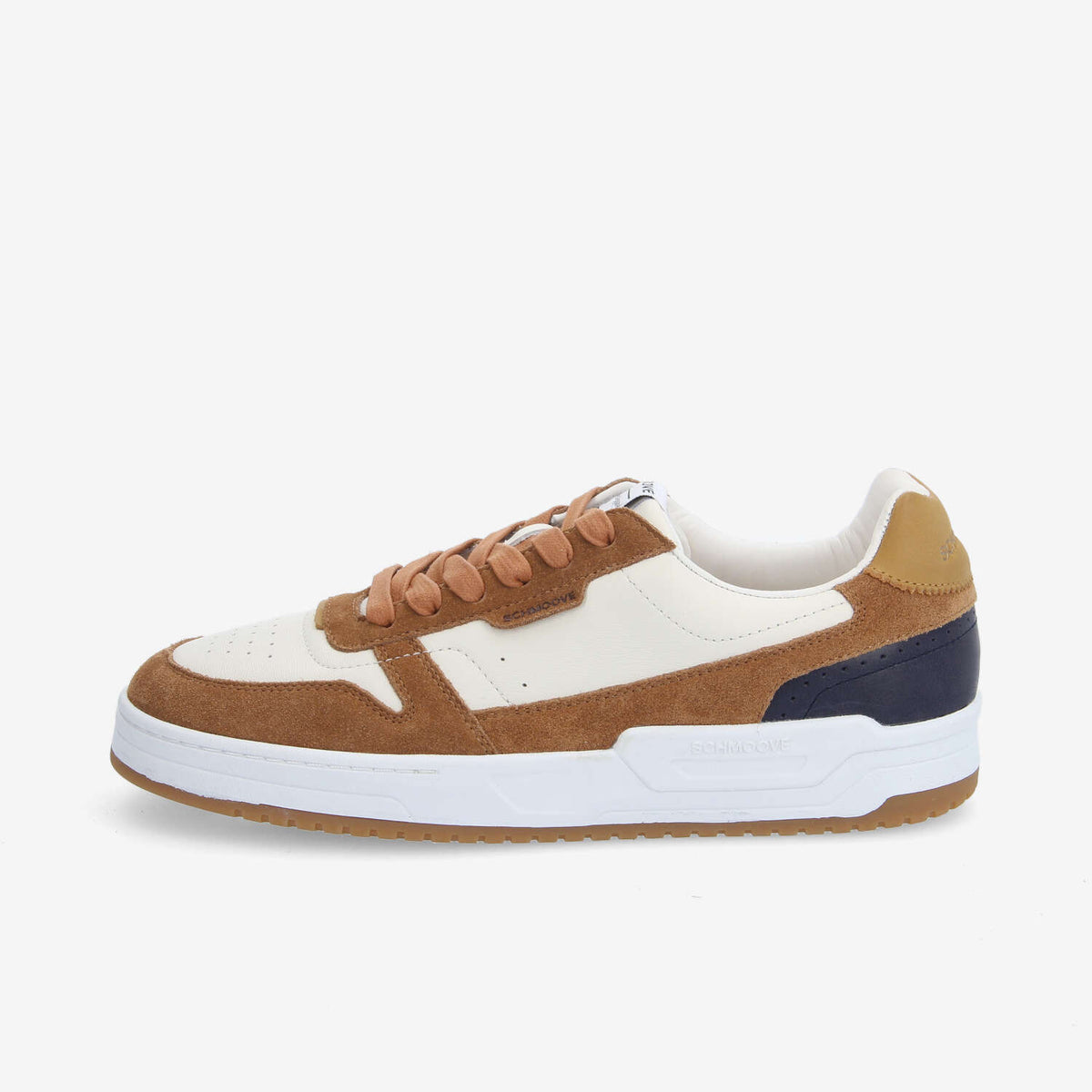 Brooklyn Preppy M - Nappa/Suede - Dove/Camel