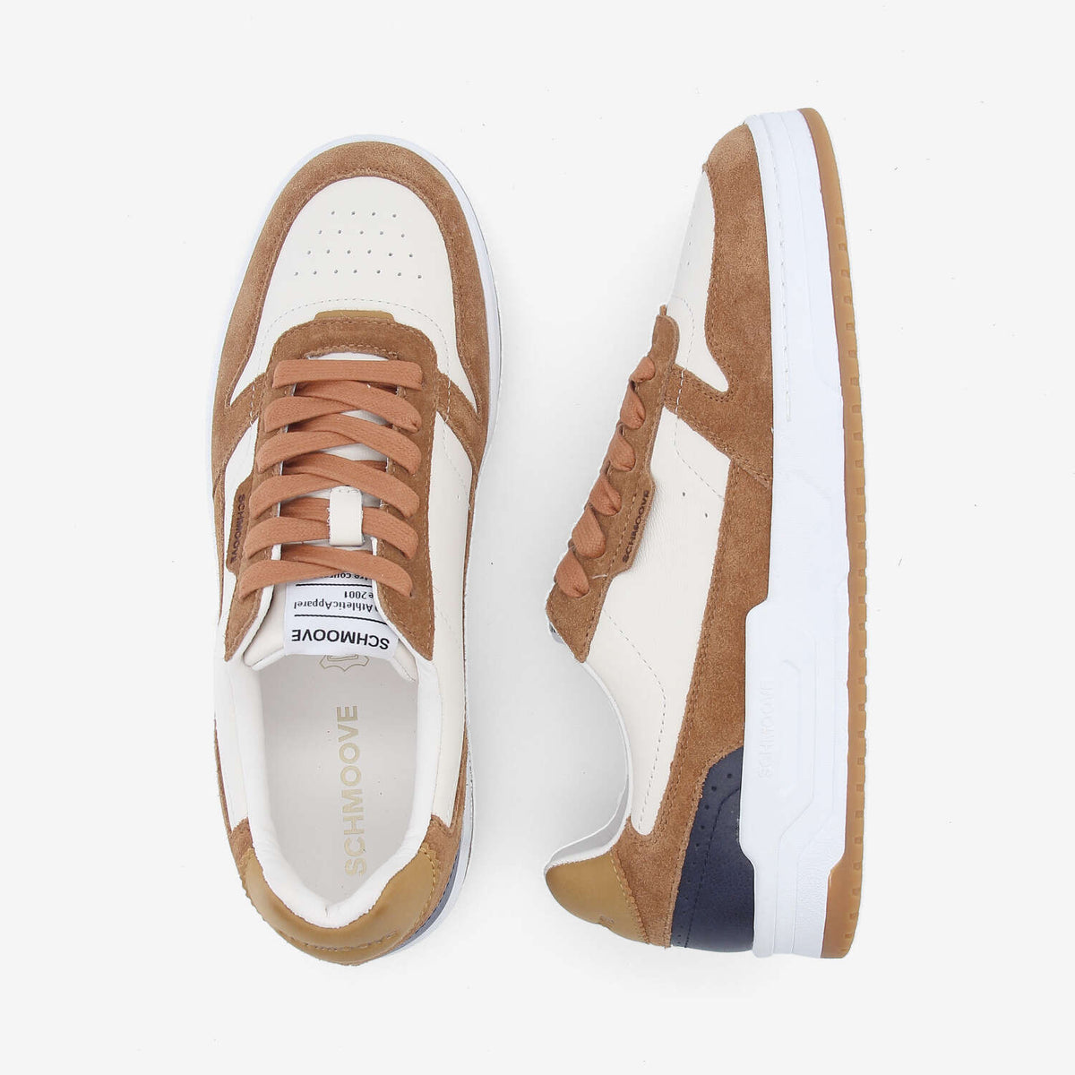 Brooklyn Preppy M - Nappa/Suede - Dove/Camel