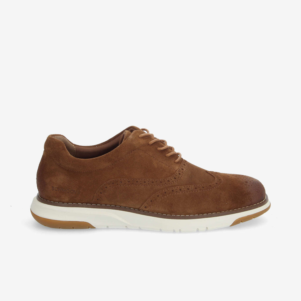 Echo Ii Brogue M - Oily Suede - Camel