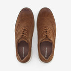 Echo Ii Brogue M - Oily Suede - Camel