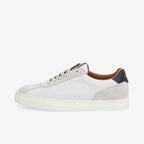 Spark Clay T Toe M - Nappa/Sde/Nappa - White/Offwhite/Black