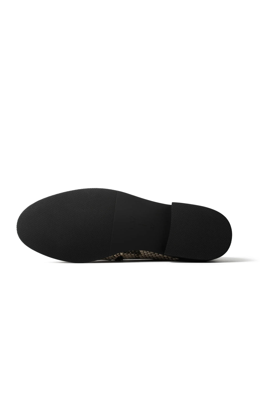 To Make It Easier Flat Shoes - Snake Print