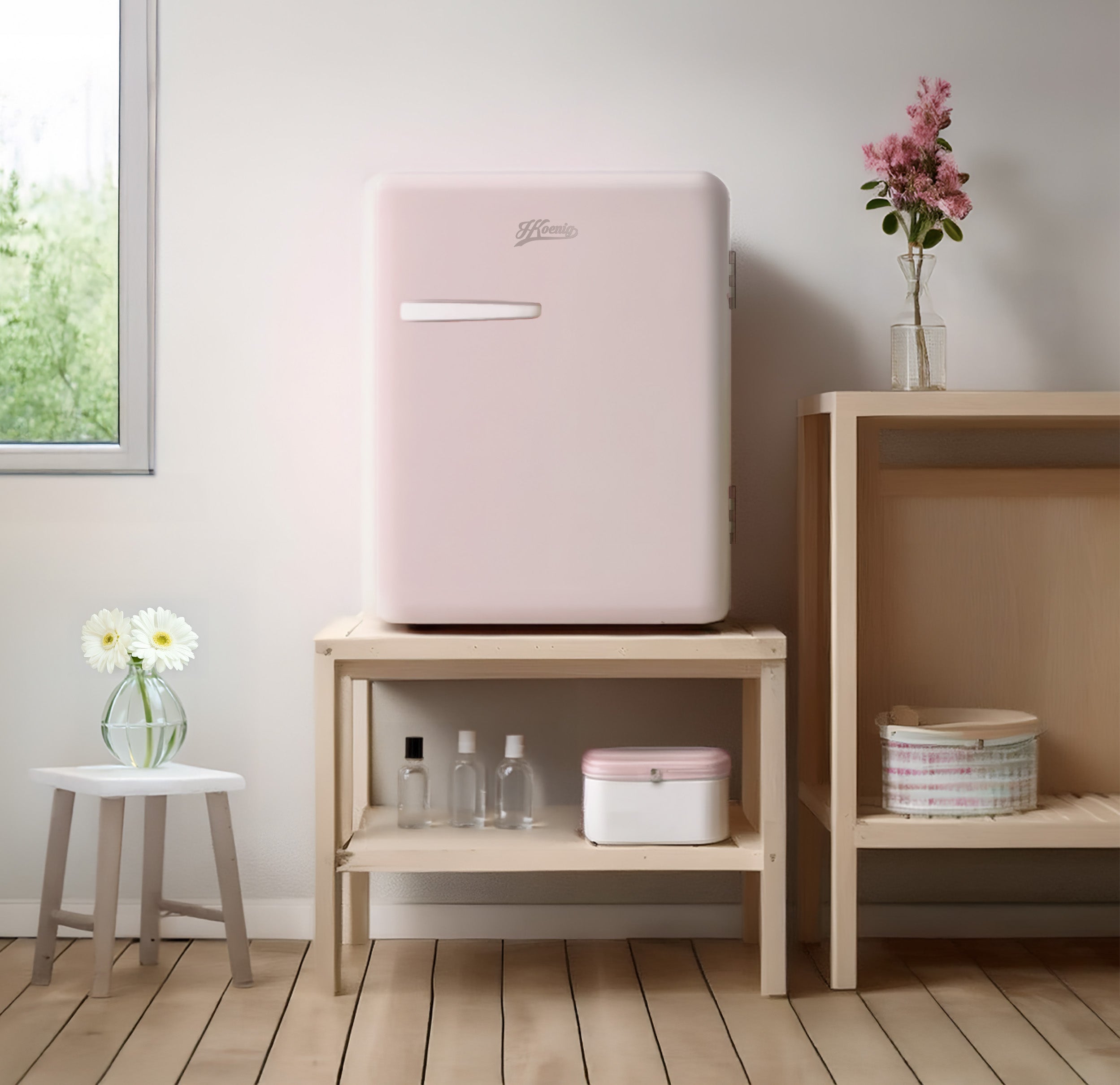 Minibar Rétro 31L - Rose