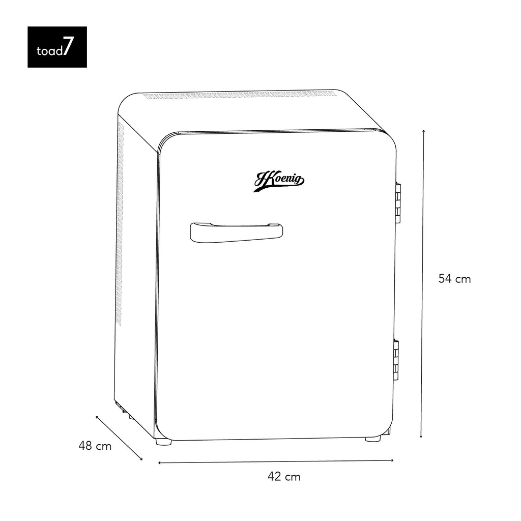 Minibar Rétro 31L - Vert