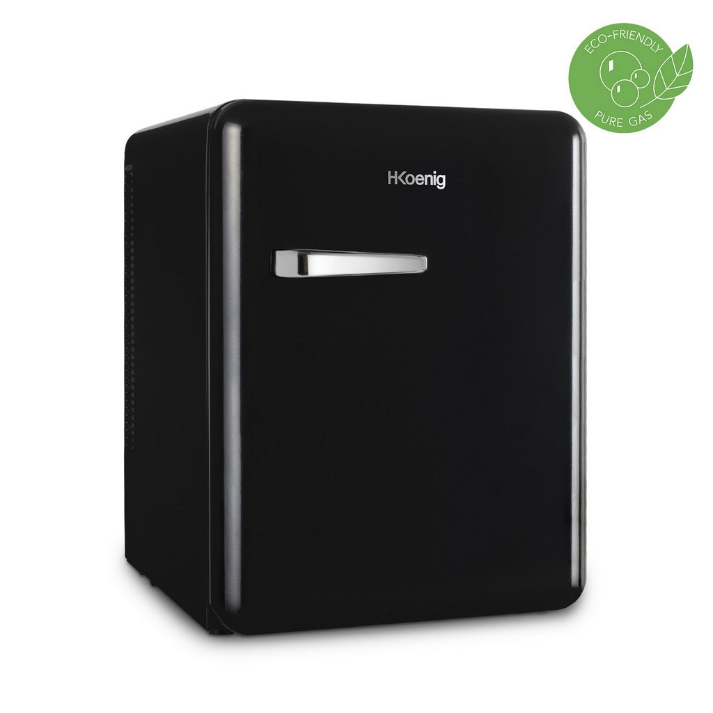 Freestanding Vintage Mini Fridge - Black