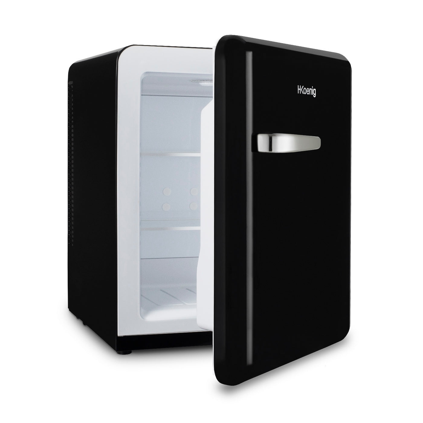 Freestanding Vintage Mini Fridge - Black