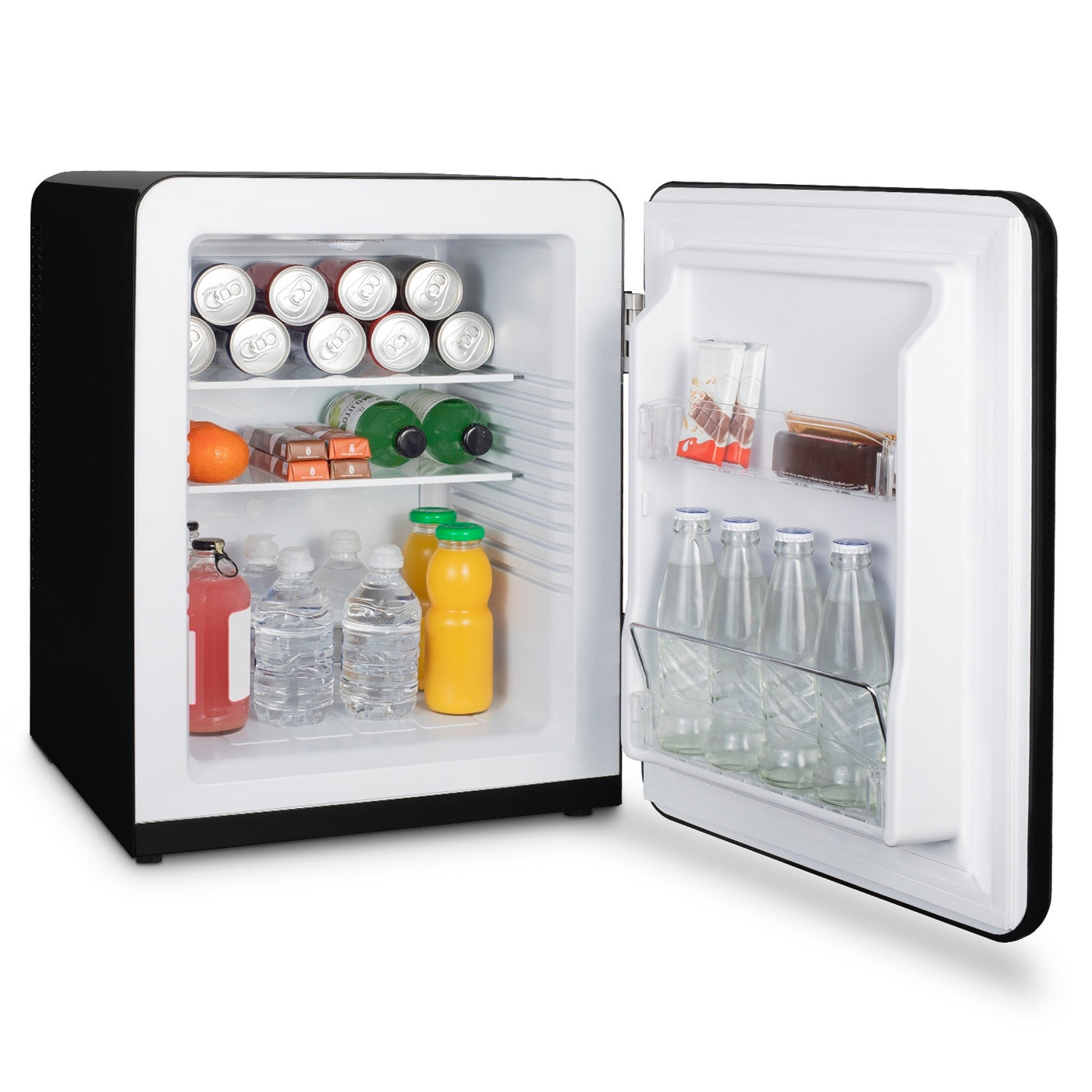 Freestanding Vintage Mini Fridge - Black