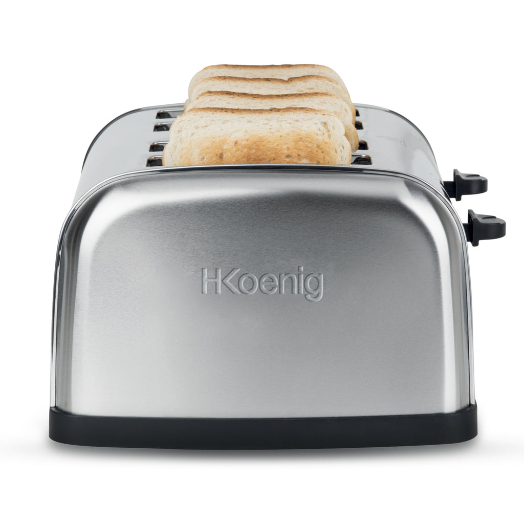 Four-Slice Toaster - Stainless Steel