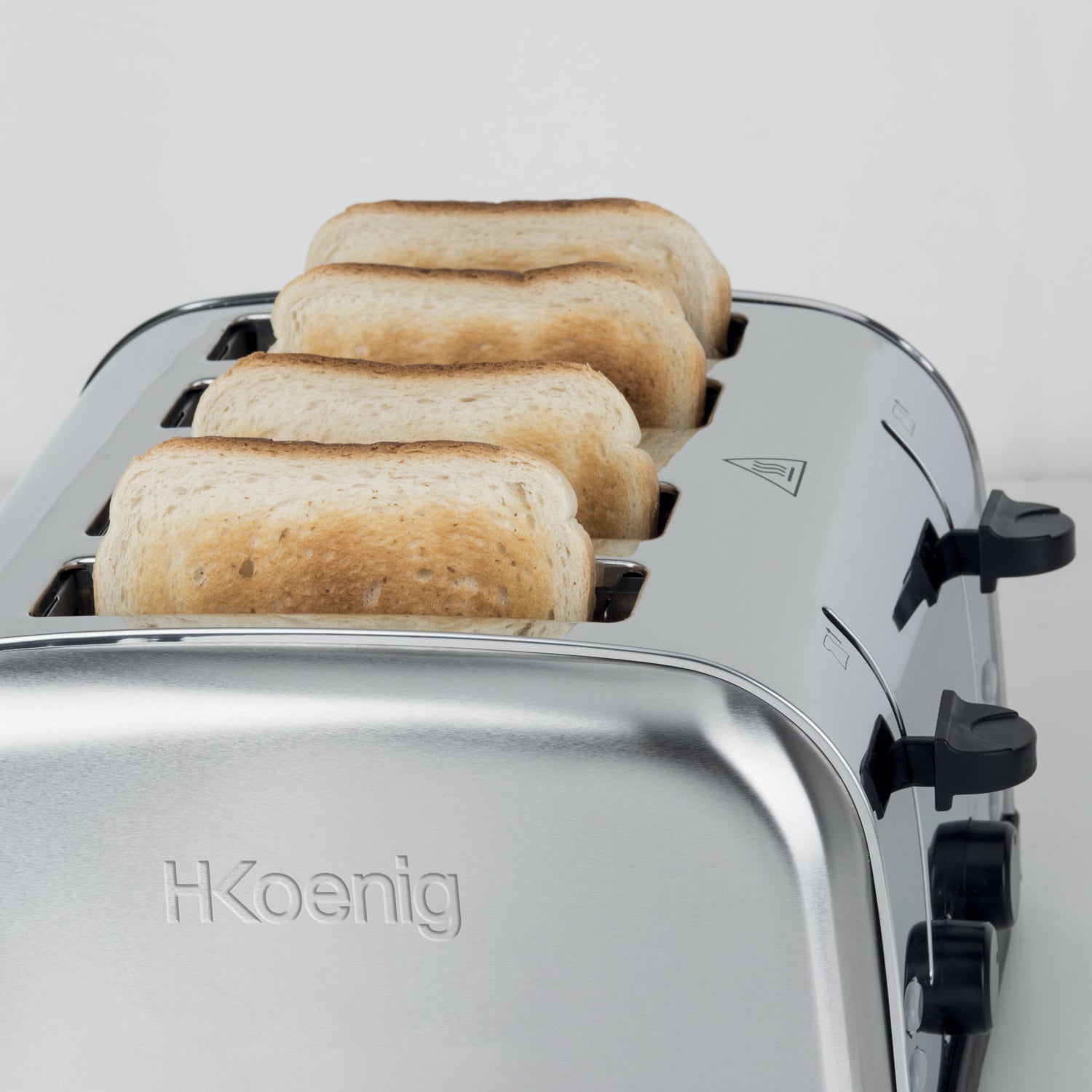 Four-Slice Toaster - Stainless Steel