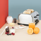 Four-Slice Toaster - Stainless Steel