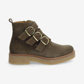 Dora Buckle W - Suede - Foret