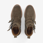 Dora Buckle W - Suede - Foret