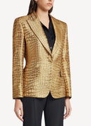 Tom Ford Distribution - Blazer - Gold - Femme