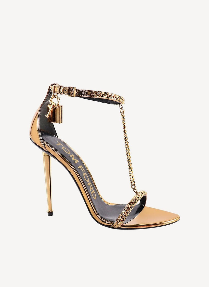 Tom Ford Distribution - Sandales - Gold - Femme