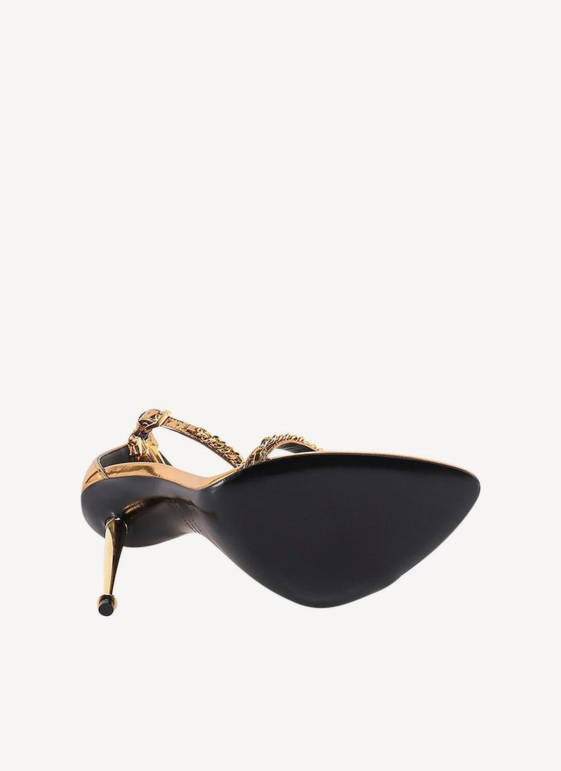 Tom Ford Distribution - Sandales - Gold - Femme