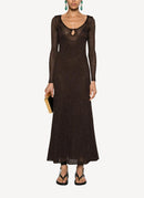 Tom Ford Distribution - Robe - Dark Brown - Femme