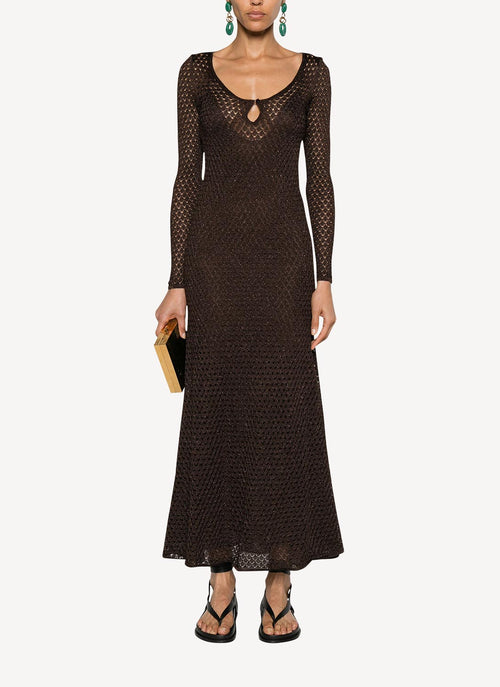 Tom Ford Distribution - Robe - Dark Brown - Femme