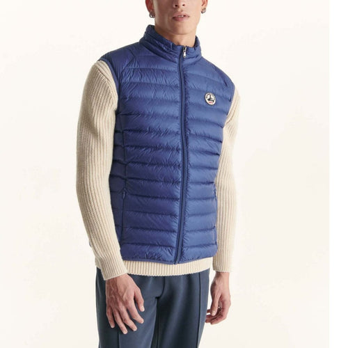 Tom Sleeveless Down Jacket - Blue - Man