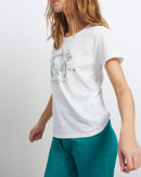 Reiko - T-Shirt Tommy - White - Woman