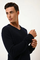 Pull Col V - Tom - Navy