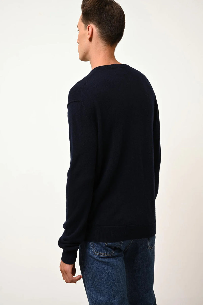 Pull Col V - Tom - Navy