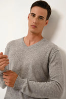 Pull Col V - Tom - Nuage Chiné