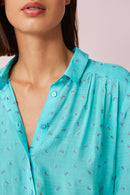 Camisa Tonia - Turquesa