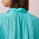Camisa Tonia - Turquesa