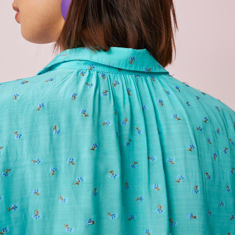 Camisa Tonia - Turquesa