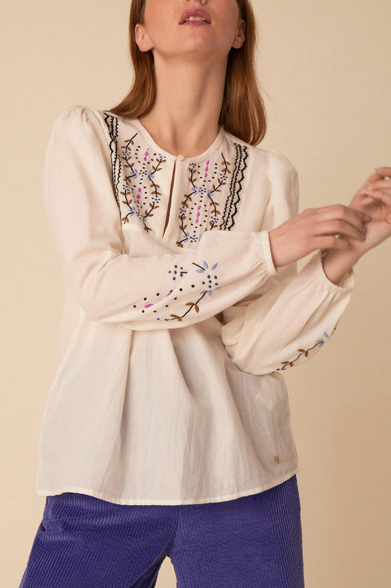 Tonille Blouse - Ecru