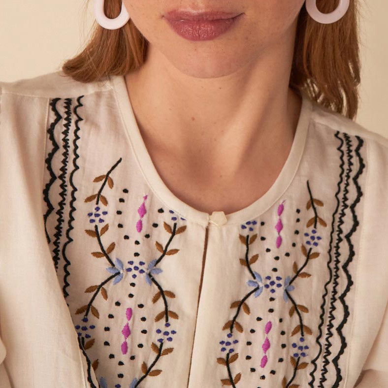 Tonille Blouse - Ecru