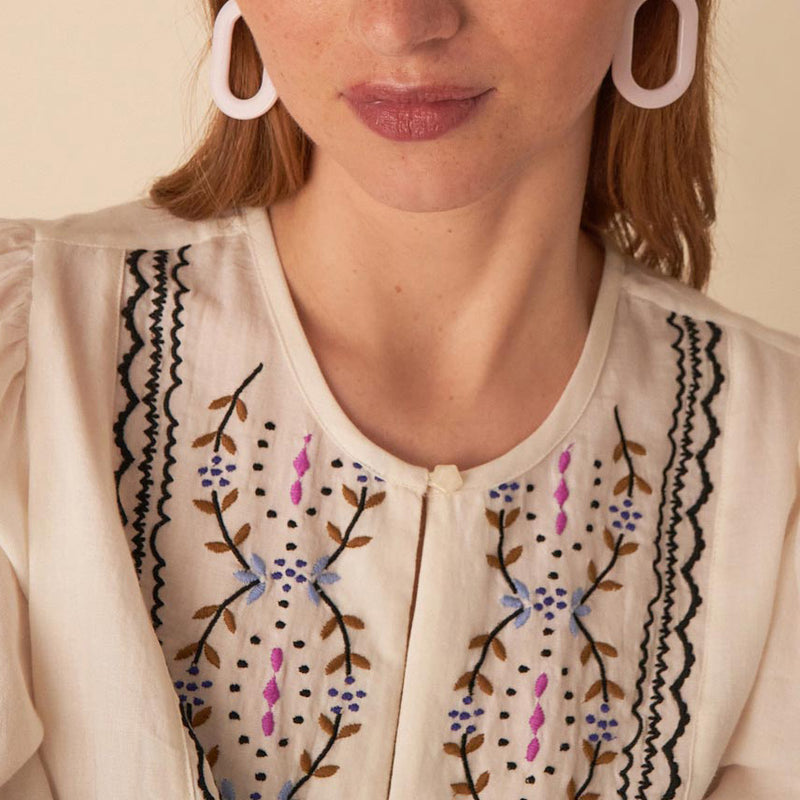 Tonille Blouse - Ecru