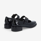 Ostend Ballerina W - Wrinkled Patent - Black