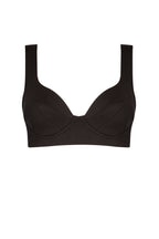 Top de bikini Valentine negro