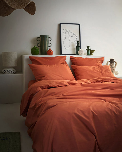 Comforter Cover - Terracotta