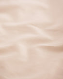 Paire De Taie D'Oreillers Percale De Coton - Finition Liseré - Nude Liseré Blanc