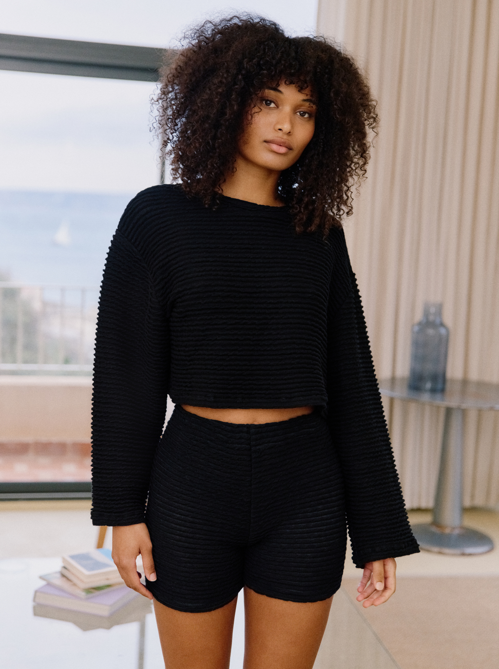 Top Black Twist | Homewear | NOO