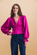 Isabel Cyclamen Blouse