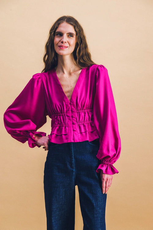 Blusa ISABEL CICLAMANO