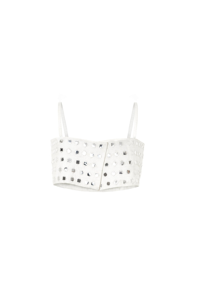 Indira White Top