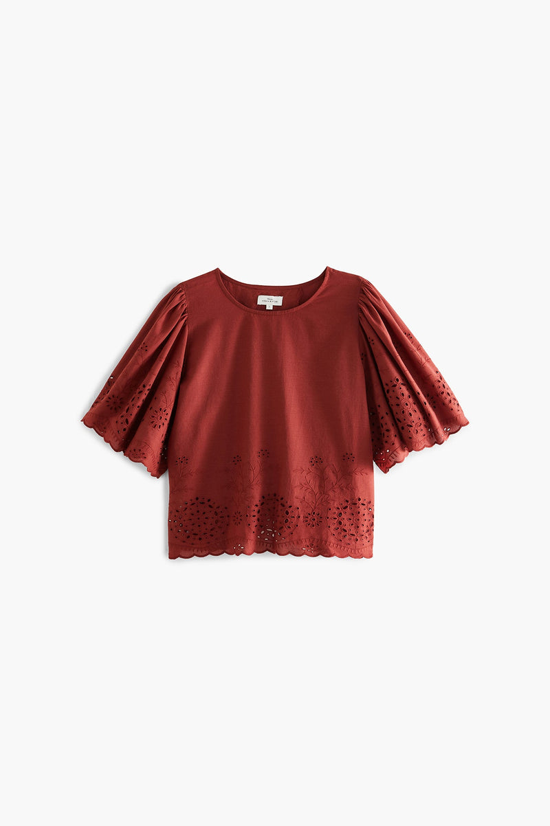 Blouse Krysta Tuscan Red
