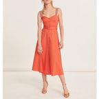 Vestido Raquella - Carmín