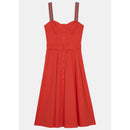 Vestido Raquella - Carmín