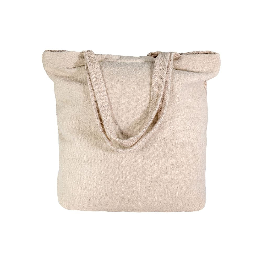 Sac À Main Bi-Face Porté Épaule - Naturel