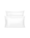Paire de taies Satin de coton - Blanc bourdon Blanc