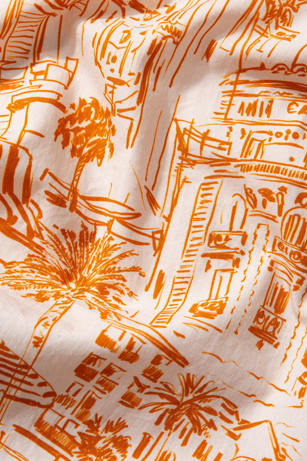 Tourist Orange Short-Sleeved Shirt