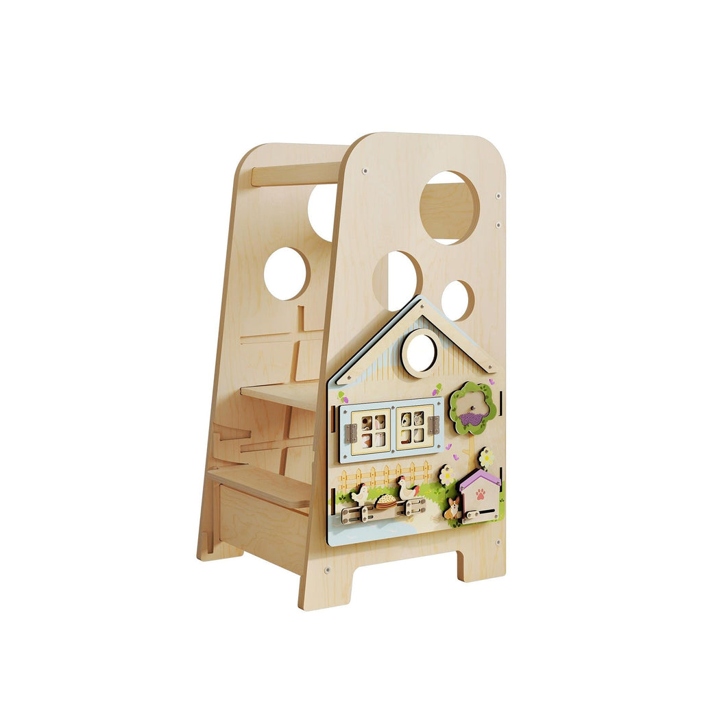 3-In-1 Montessori Observation Tower – Autonomy & Safety